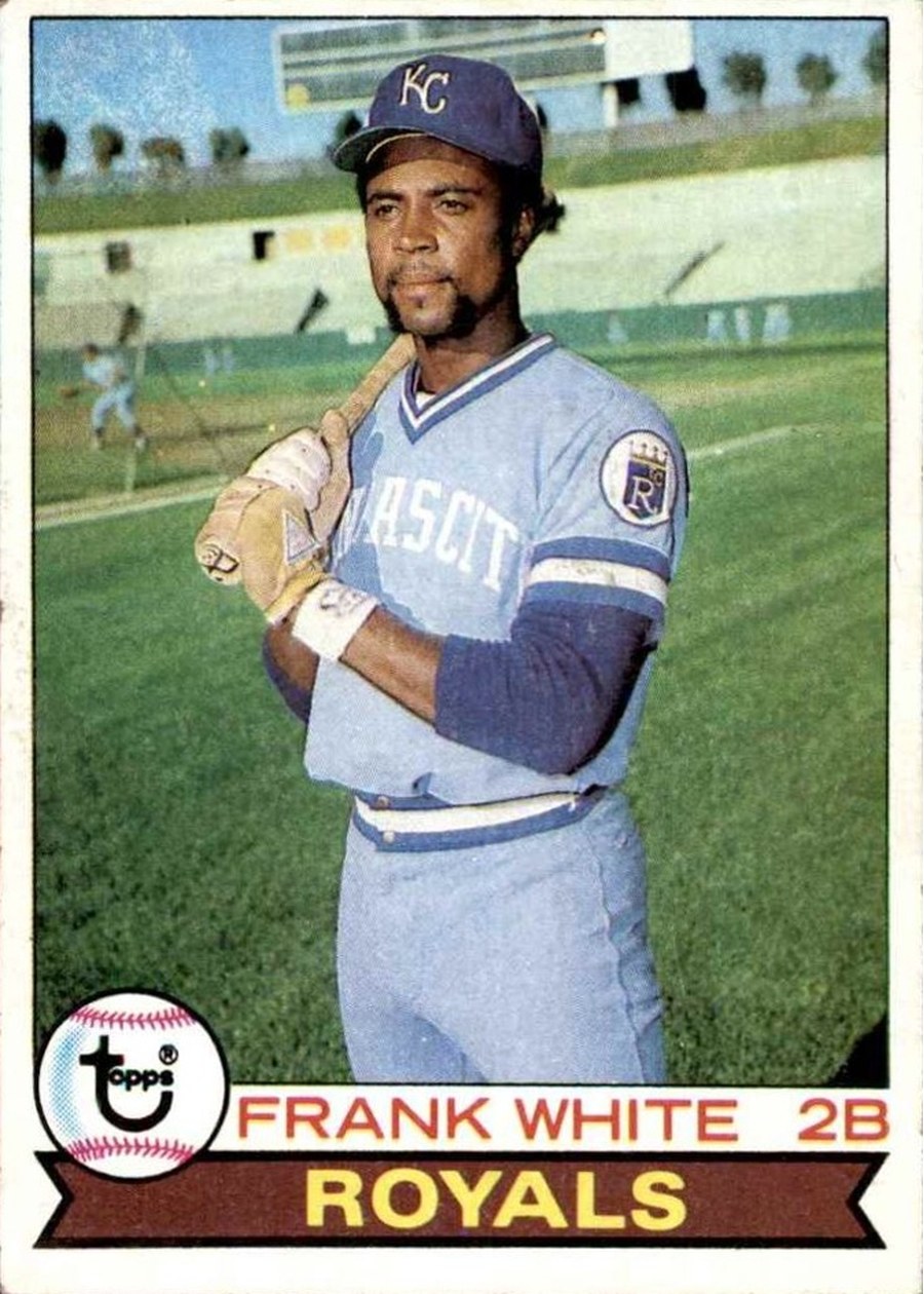 1979 Topps #439 Frank White, Kansas City Royals