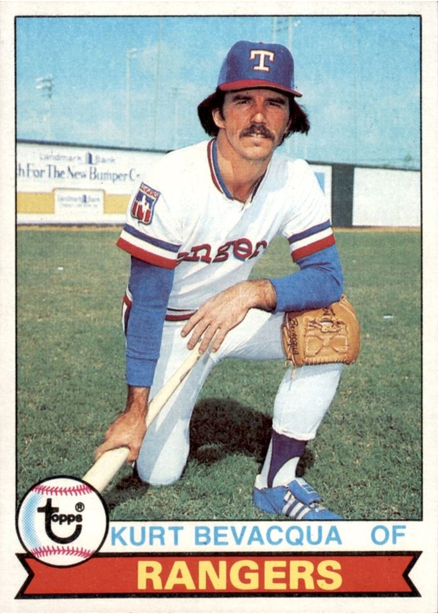 1979 Topps #44 Kurt Bevacqua, Texas Rangers