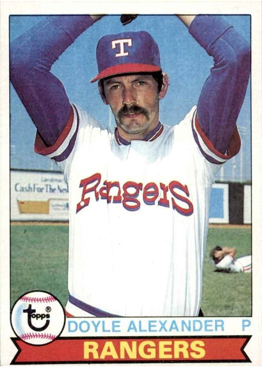 1979 Topps #442 Doyle Alexander, Texas Rangers