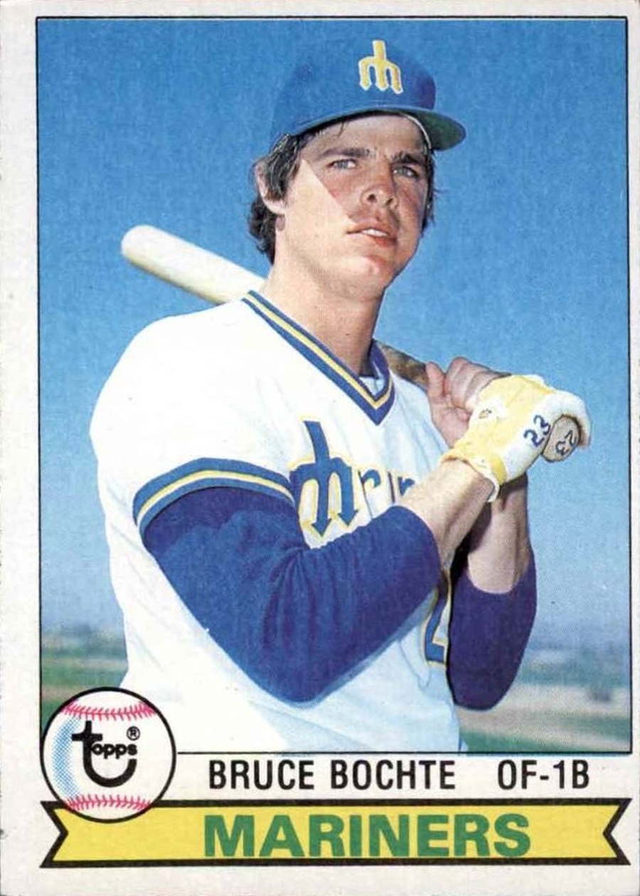 1979 Topps #443 Bruce Bochte, Seattle Mariners