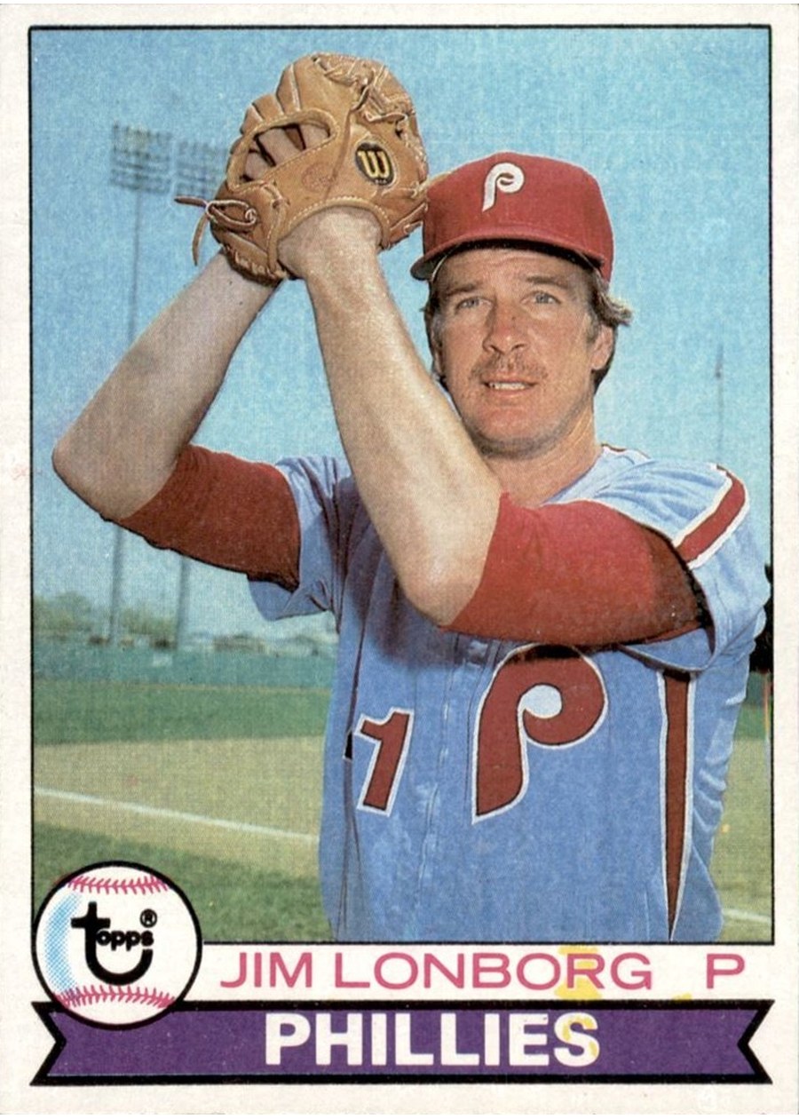 1979 Topps #446 Jim Lonborg, Philadelphia Phillies