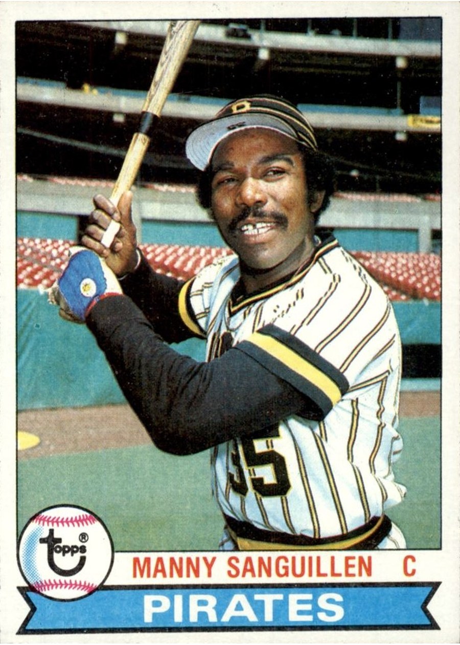 1979 Topps #447 Manny Sanguillen, Pittsburgh Pirates