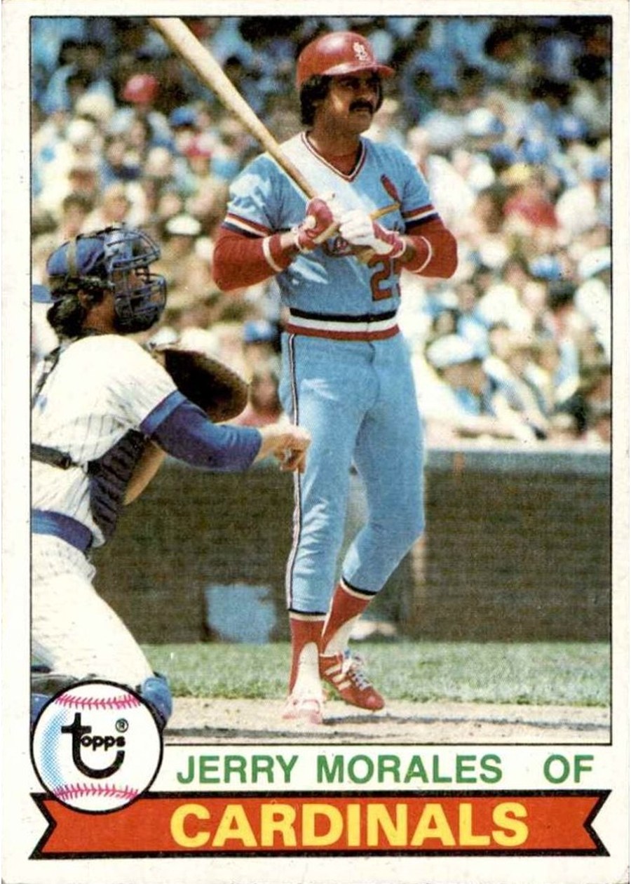 1979 Topps #452 Jerry Morales, St. Louis Cardinals
