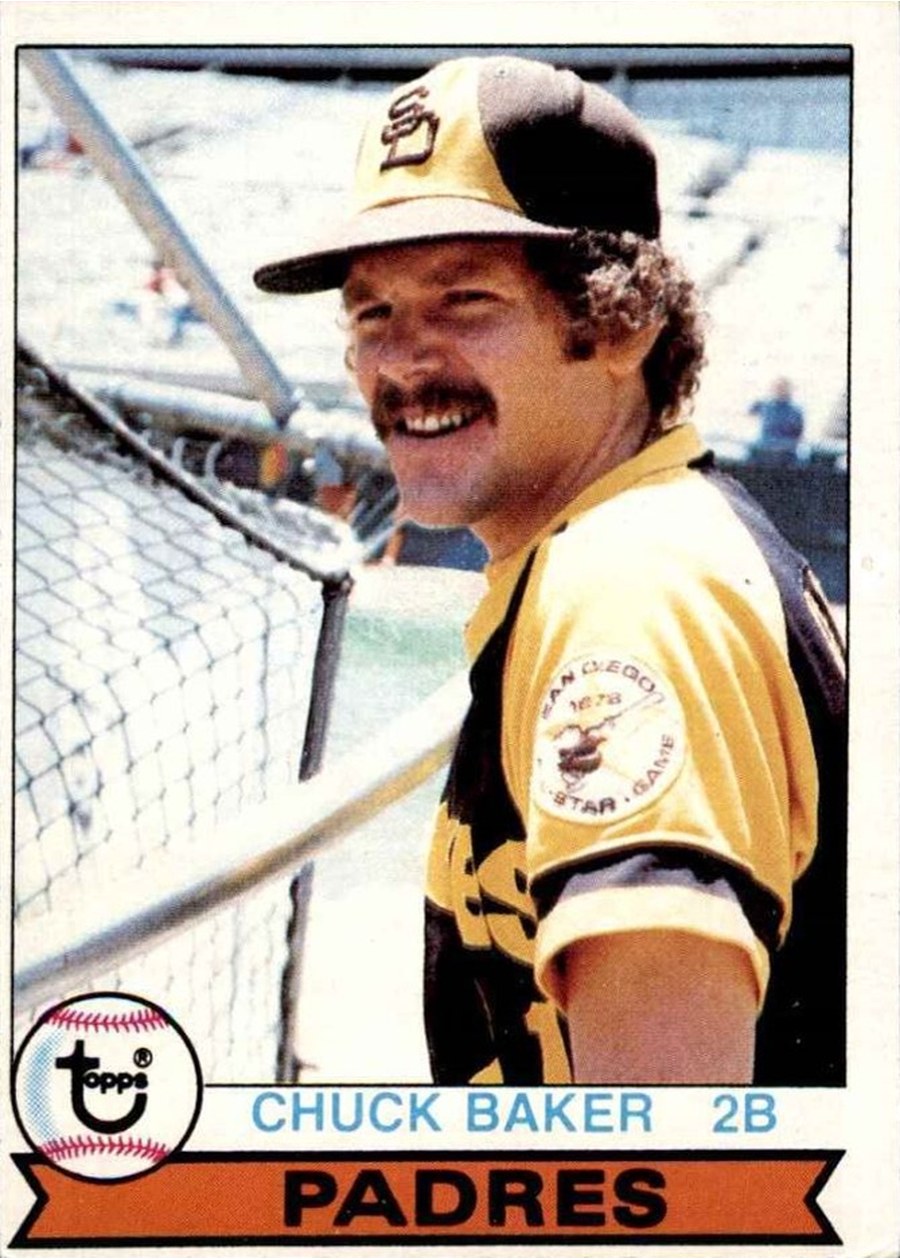 1979 Topps #456 Chuck Baker, San Diego Padres