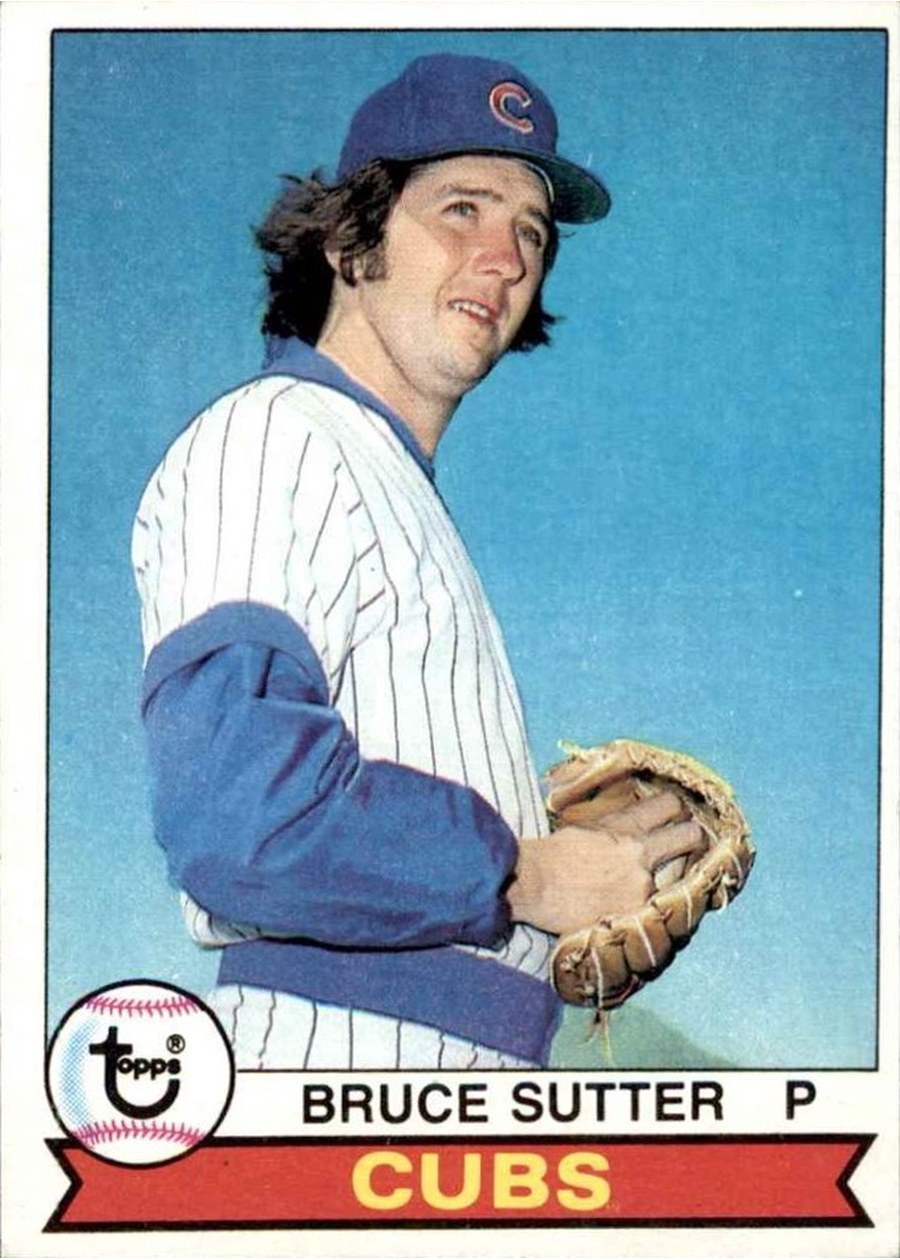 1979 Topps #457 Bruce Sutter, Chicago Cubs