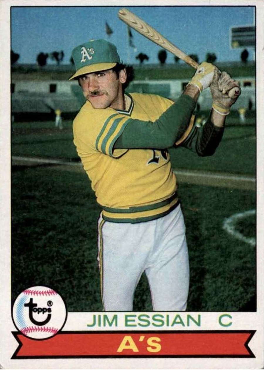 1979 Topps #458 Jim Essian, Oakland Athletics