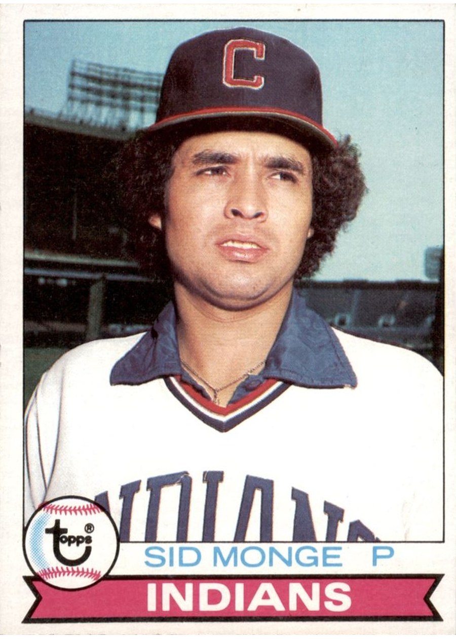 1979 Topps #459 Sid Monge, Cleveland Indians