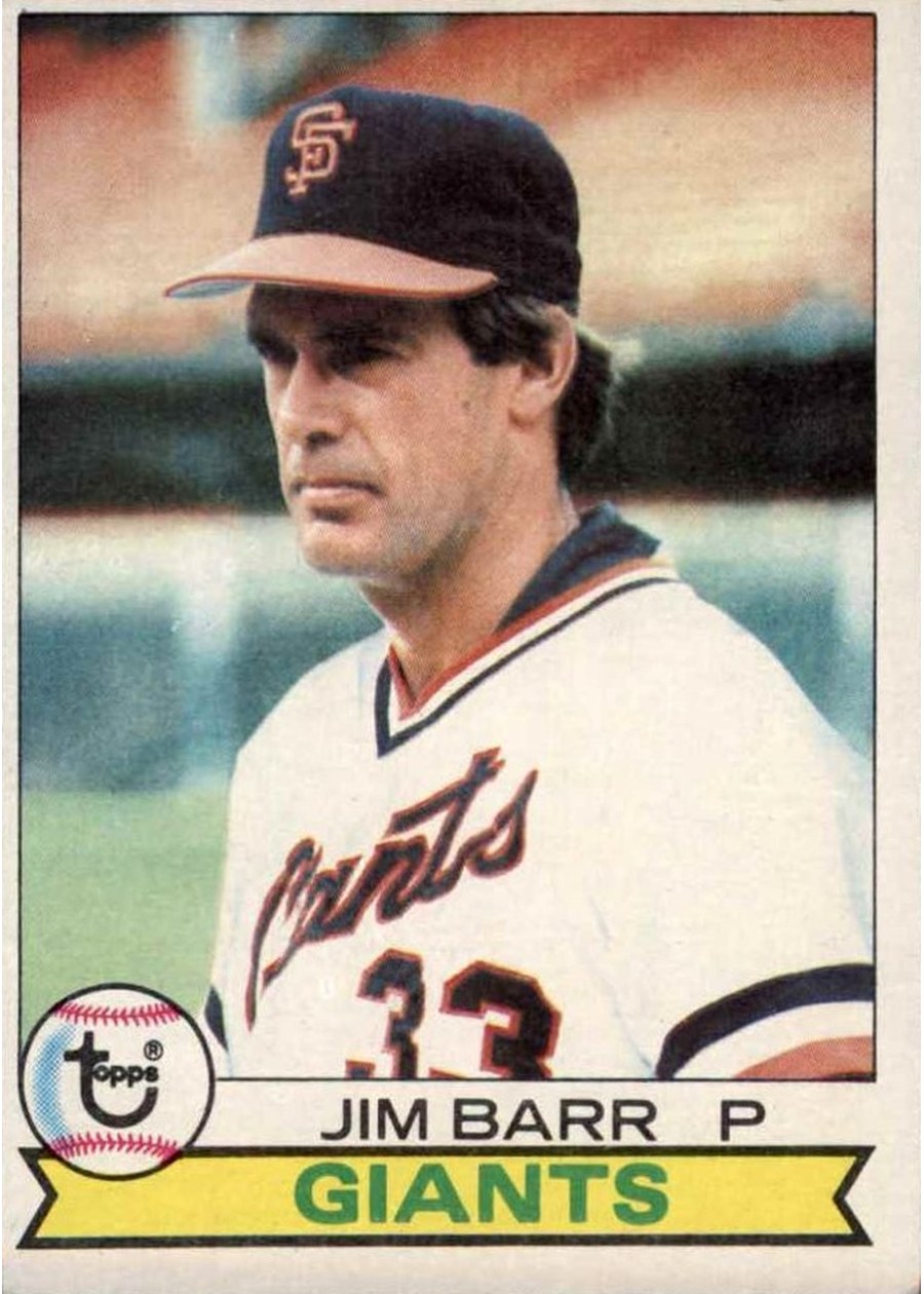 1979 Topps #461 Jim Barr, San Francisco Giants