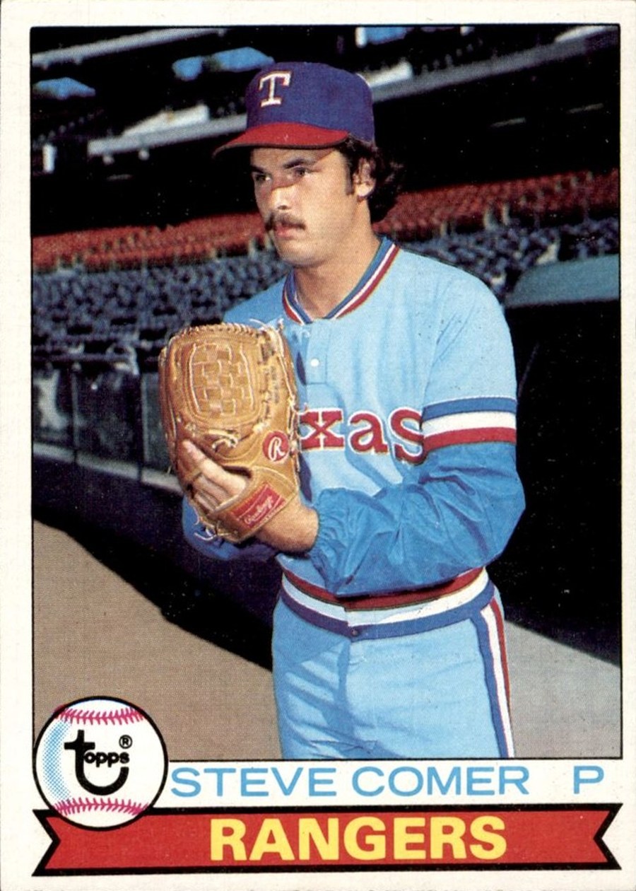 1979 Topps #463 Steve Comer, Texas Rangers