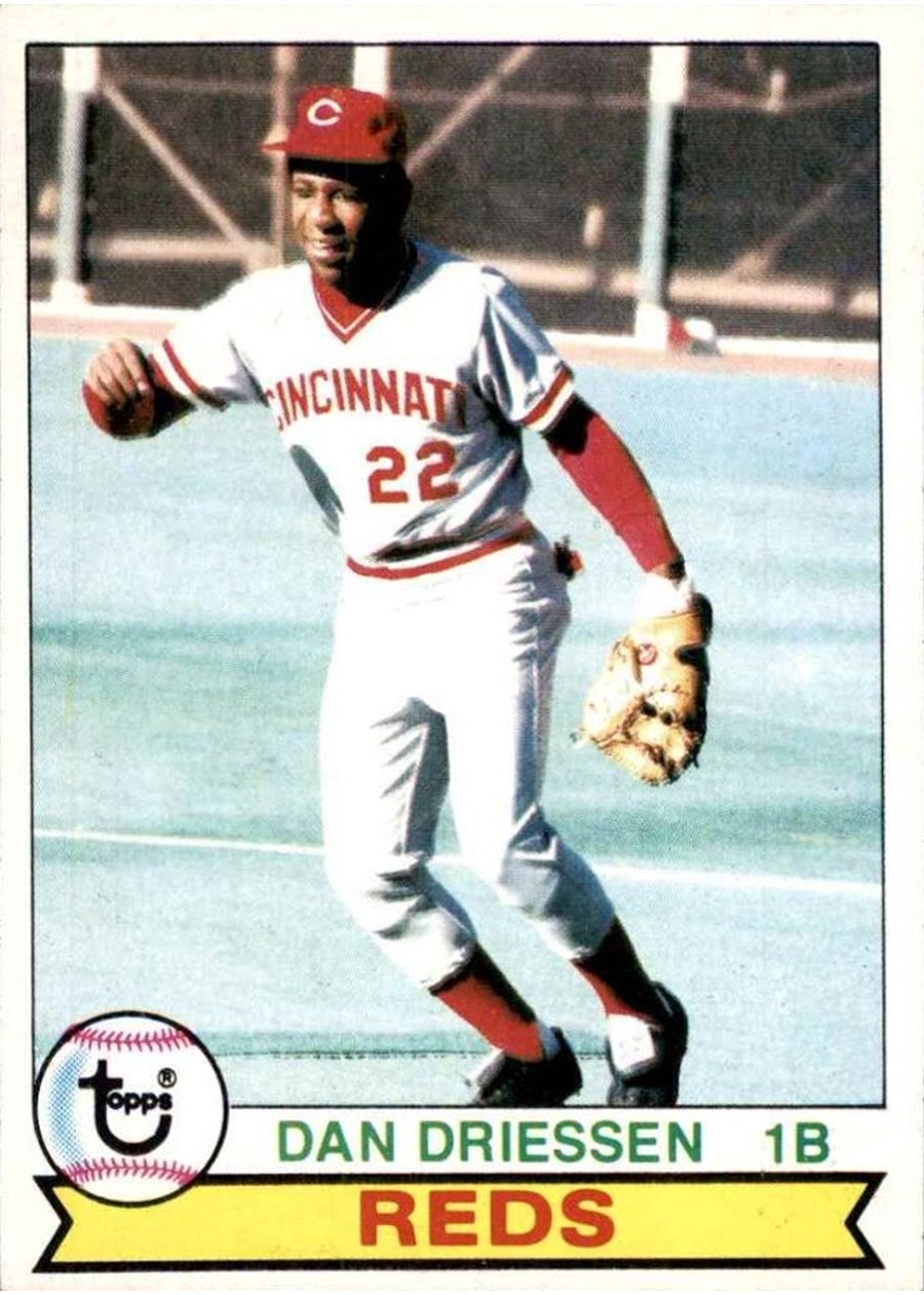 1979 Topps #475 Dan Driessen, Cincinnati Reds