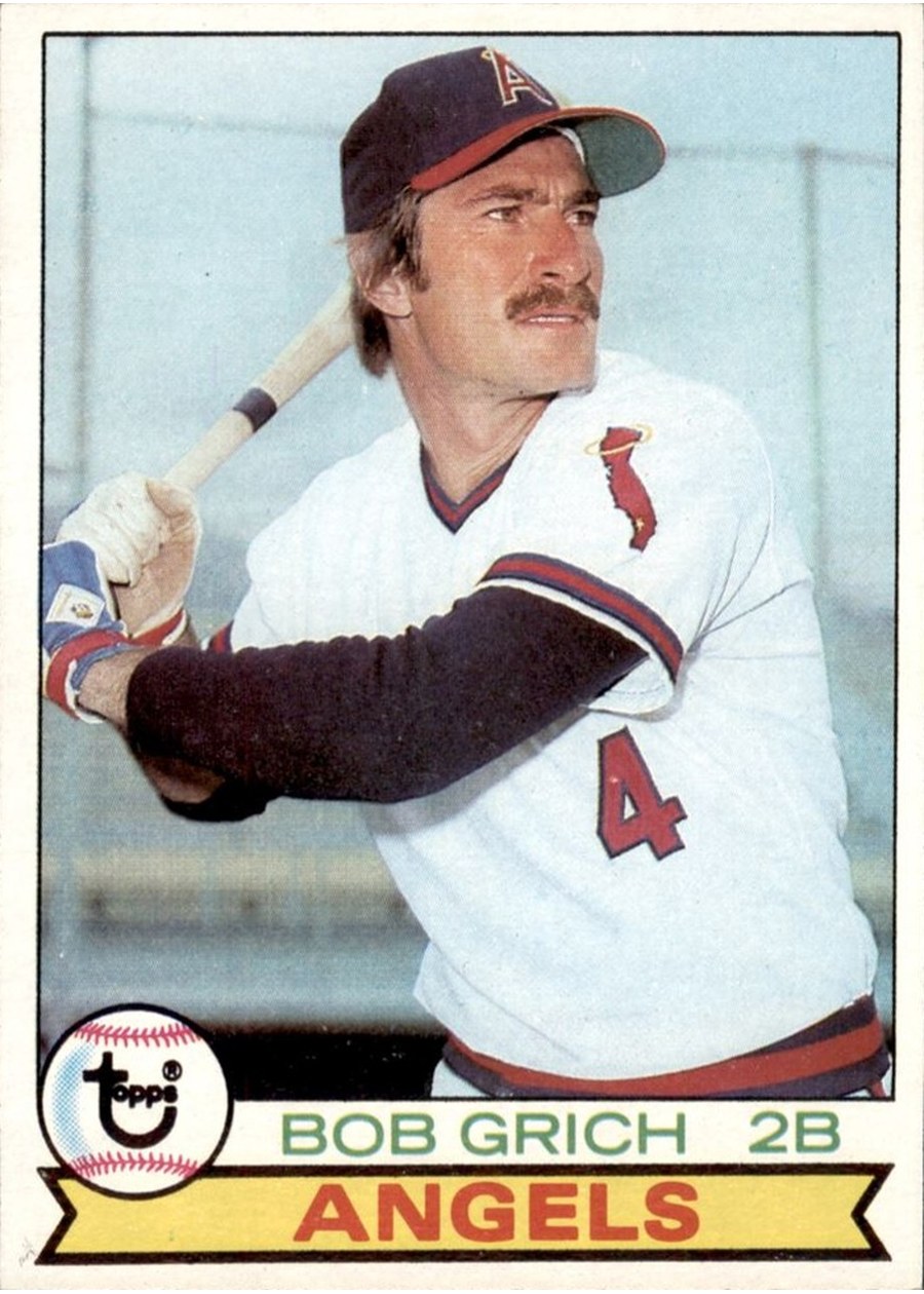 1979 Topps #477 Bob Grich, California Angels