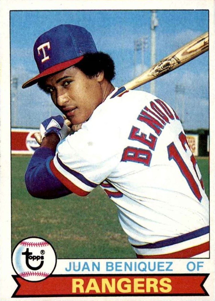 1979 Topps #478 Juan Beniquez, Texas Rangers
