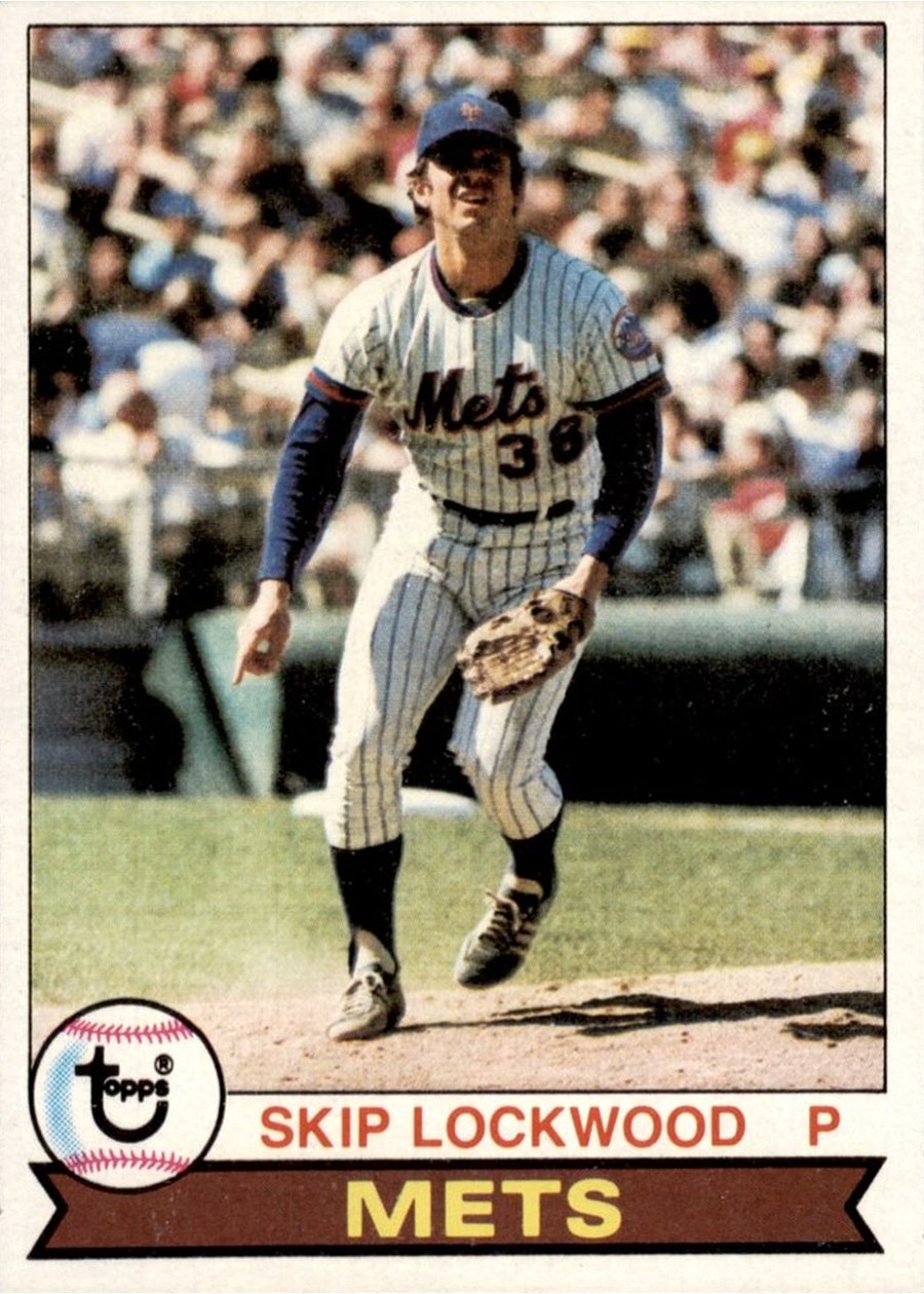 1979 Topps #481 Skip Lockwood, New York Mets
