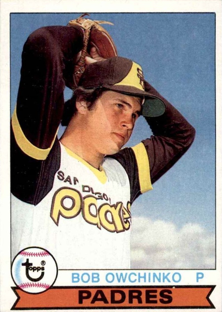 1979 Topps #488 Bob Owchinko, San Diego Padres