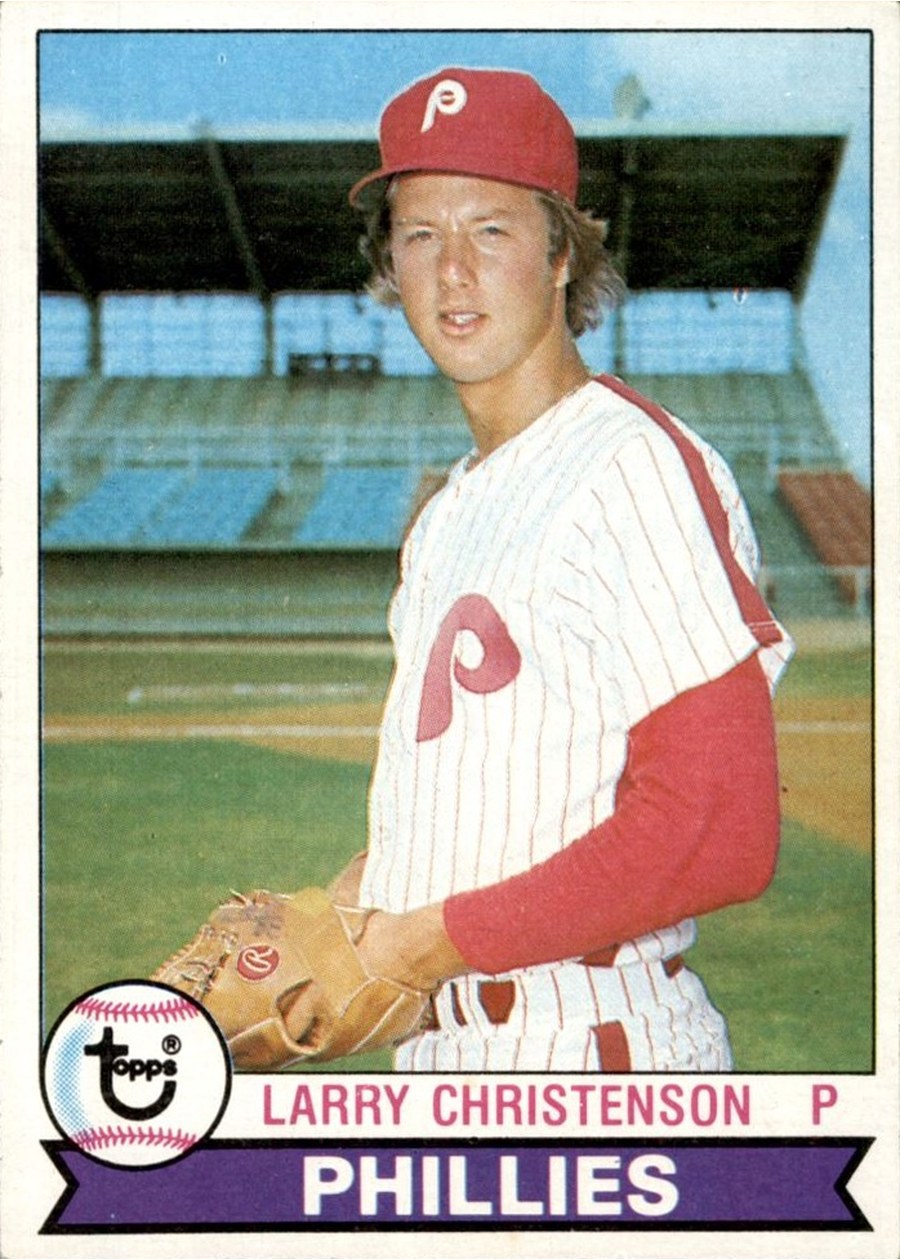 1979 Topps #493 Larry Christenson, Philadelphia Phillies