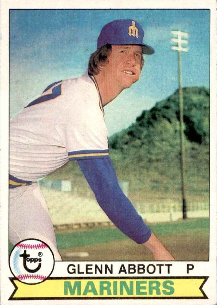 1979 Topps #497 Glenn Abbott, Seattle Mariners