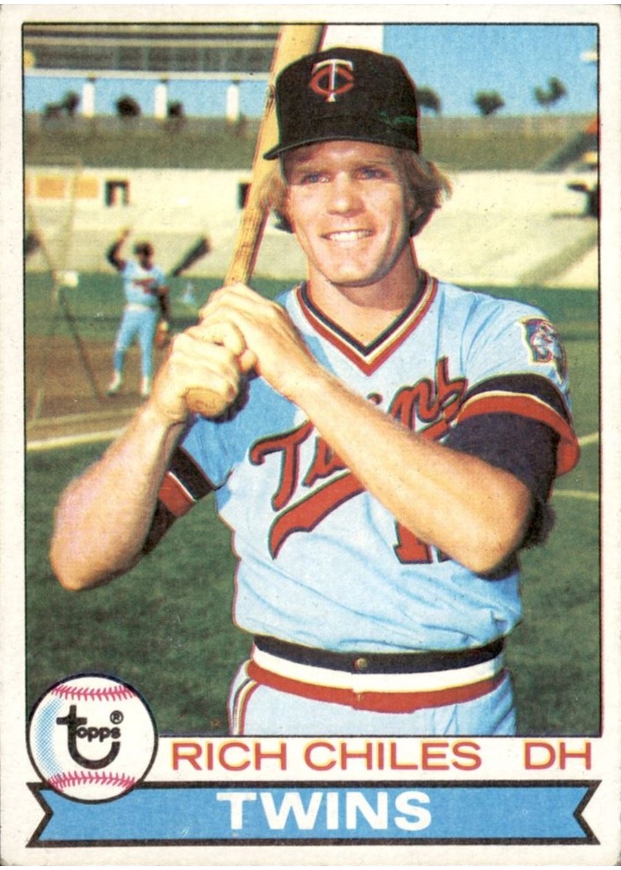 1979 Topps #498 Rich Chiles, Minnesota Twins