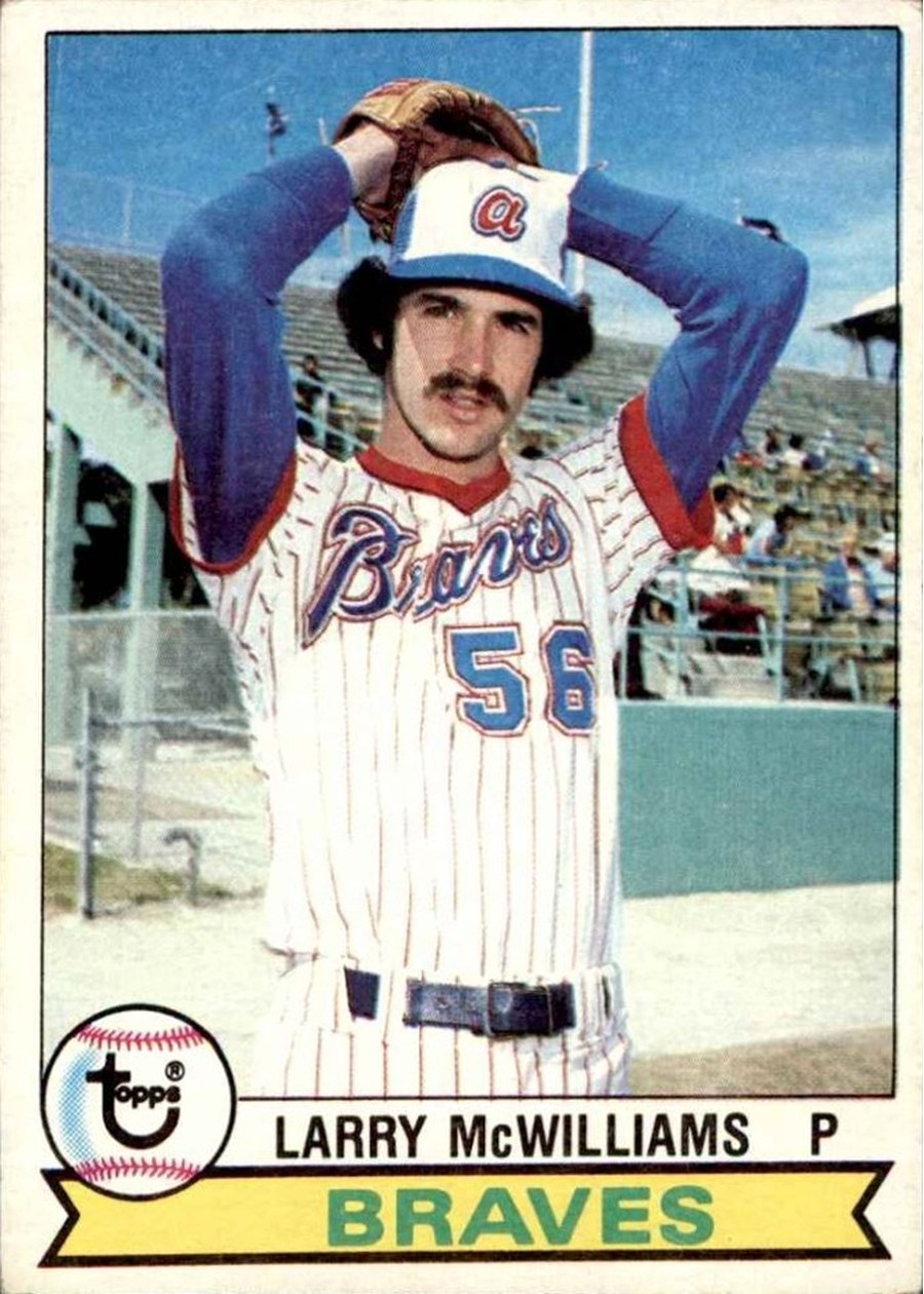 1979 Topps #504 Larry McWilliams, Atlanta Braves