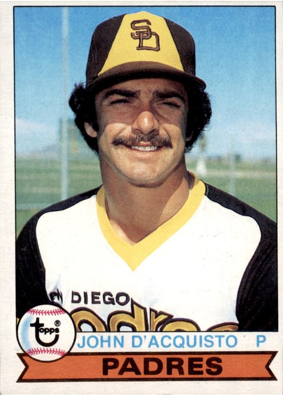 1979 Topps #506 John D'Acquisto, San Diego Padres