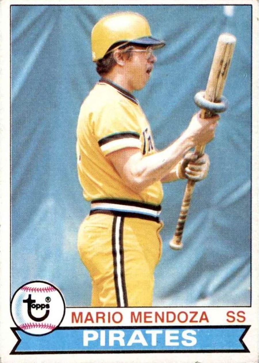 1979 Topps #509 Mario Mendoza, Pittsburgh Pirates