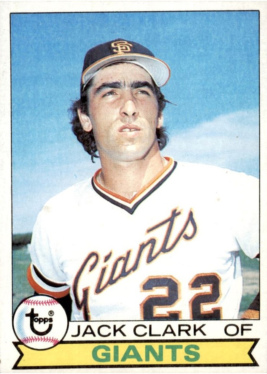 1979 Topps #512 Jack Clark, San Francisco Giants