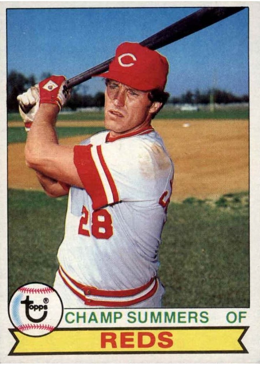 1979 Topps #516 Champ Summers, Cincinnati Reds