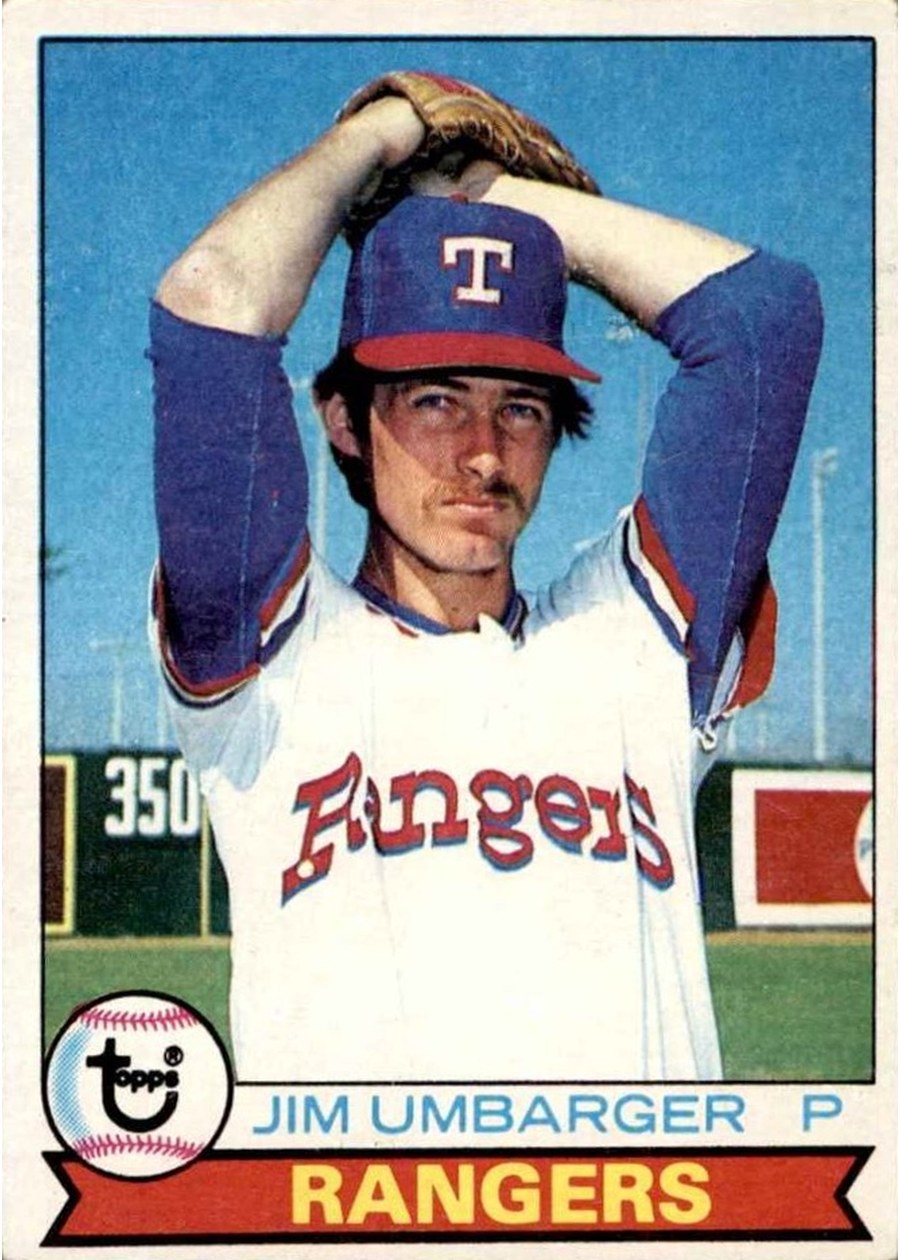 1979 Topps #518 Jim Umbarger, Texas Rangers