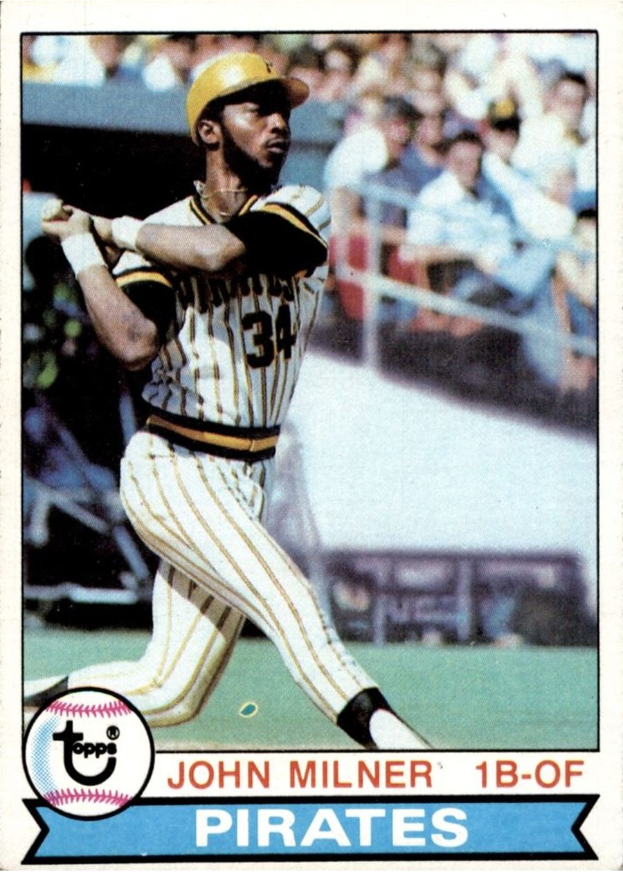 1979 Topps #523 John Milner, Pittsburgh Pirates