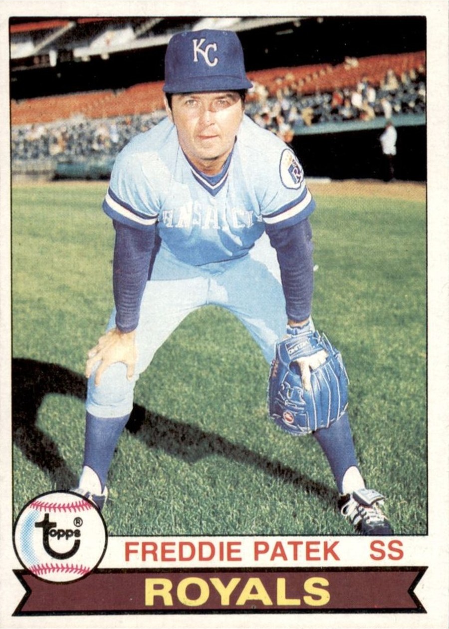 1979 Topps #525 Freddie Patek, Kansas City Royals