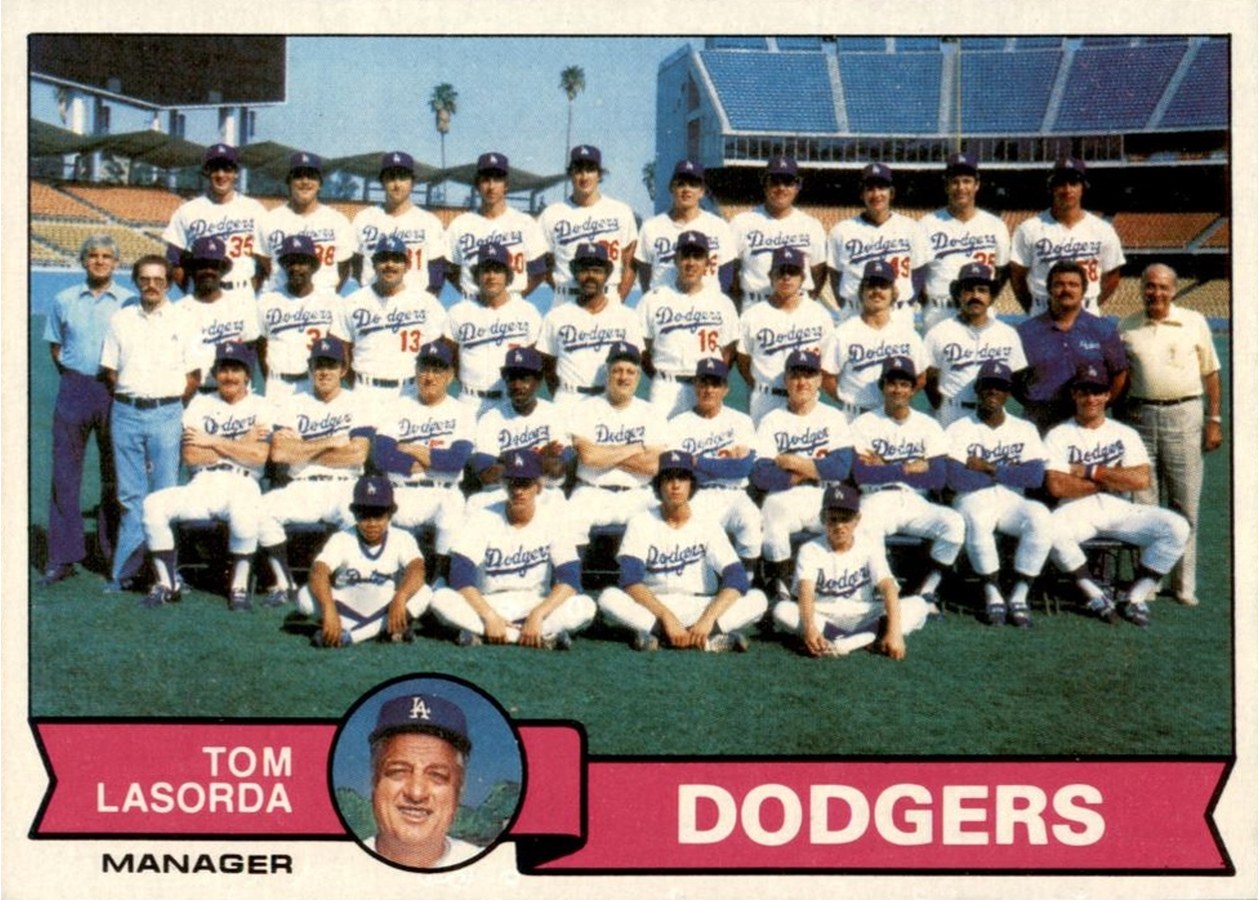 1979 Topps #526 Los Angeles Dodgers / Tom Lasorda