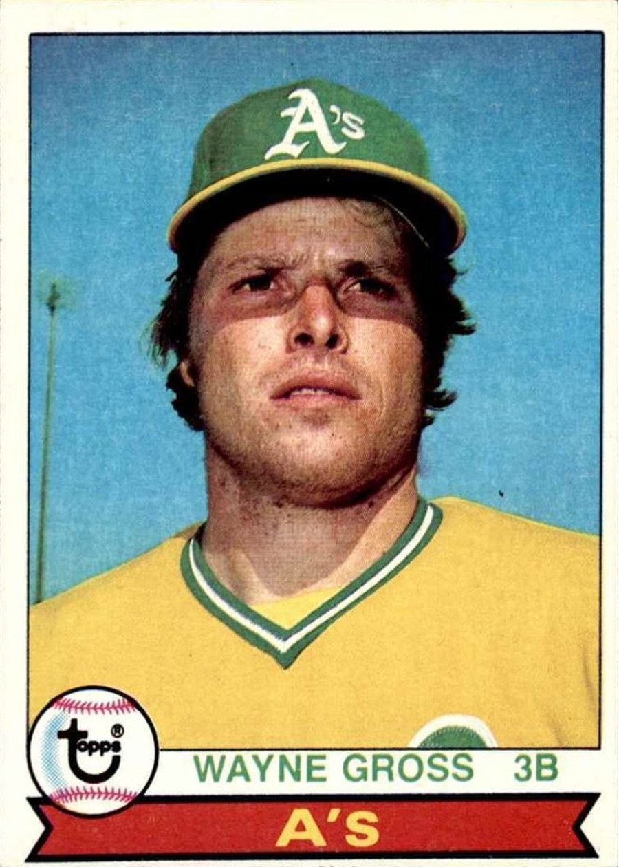 1979 Topps #528 Wayne Gross, Oakland Athletics