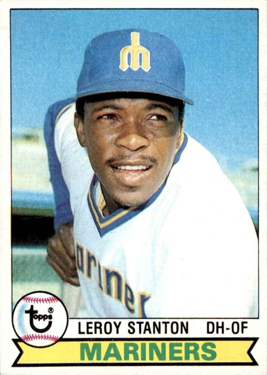 1979 Topps #533 Leroy Stanton, Seattle Mariners