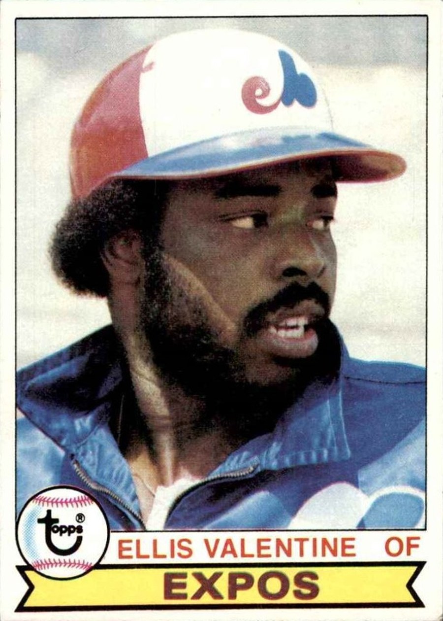 1979 Topps #535 Ellis Valentine, Montreal Expos