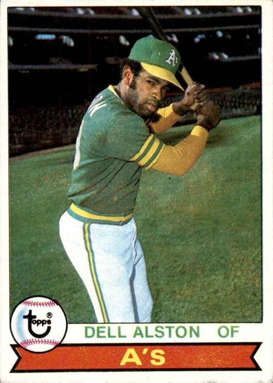 1979 Topps #54 Dell Alston, Oakland Athletics