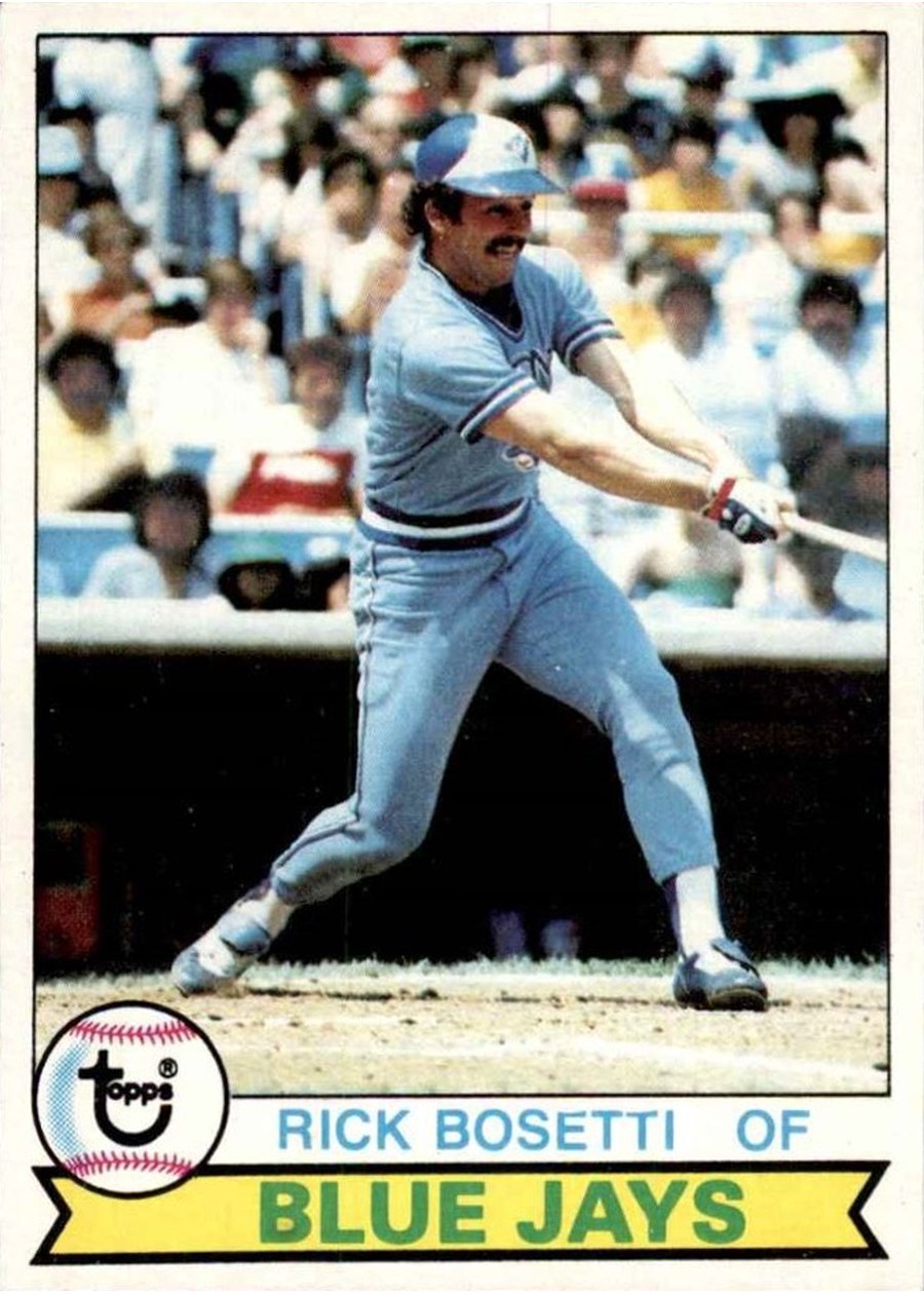 1979 Topps #542 Rick Bosetti, Toronto Blue Jays