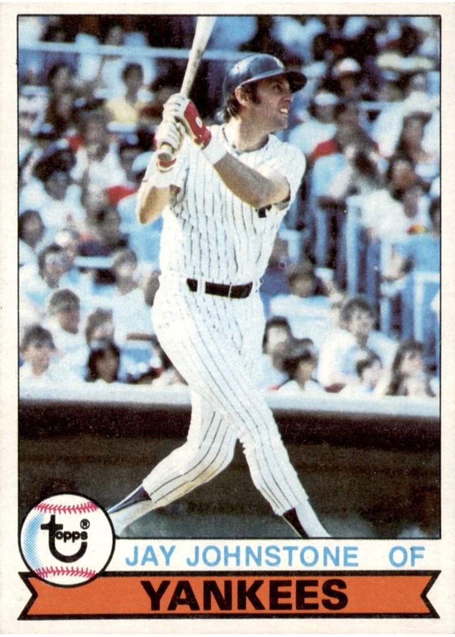 1979 Topps #558 Jay Johnstone, New York Yankees