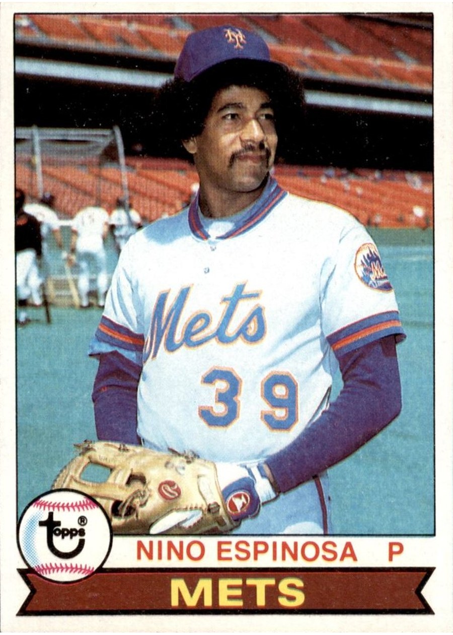 1979 Topps #566 Nino Espinosa, New York Mets