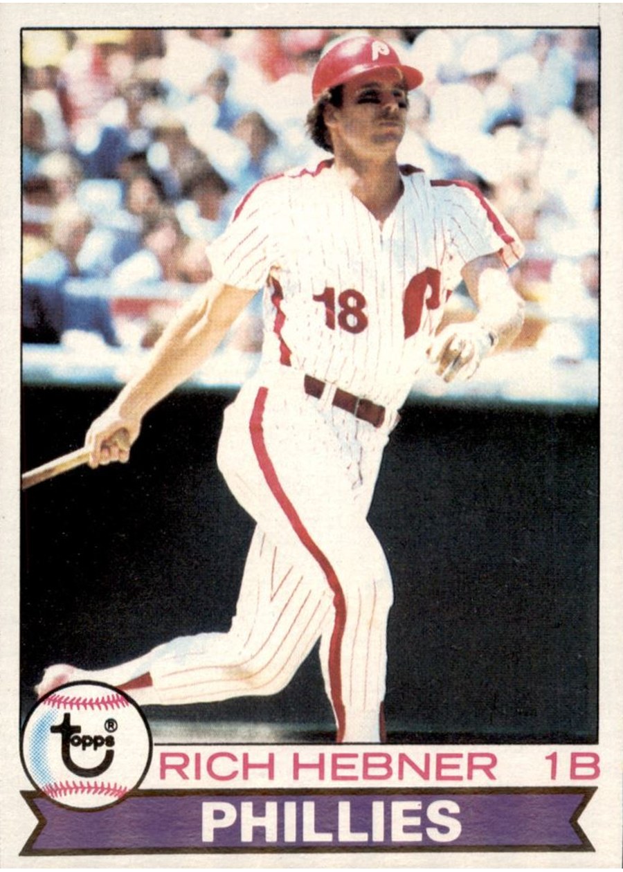 1979 Topps #567 Rich Hebner, Philadelphia Phillies