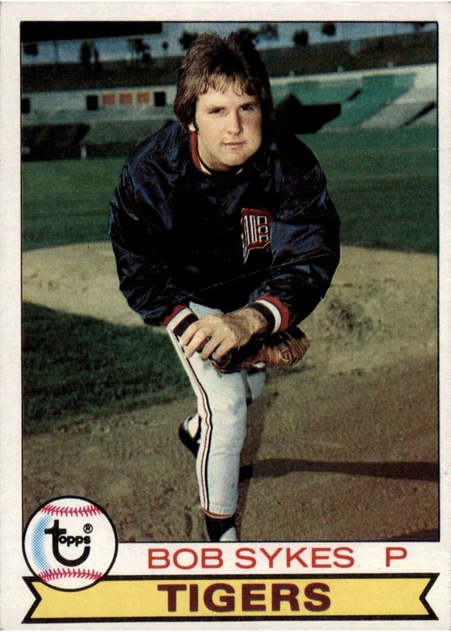 1979 Topps #569 Bob Sykes, Detroit Tigers