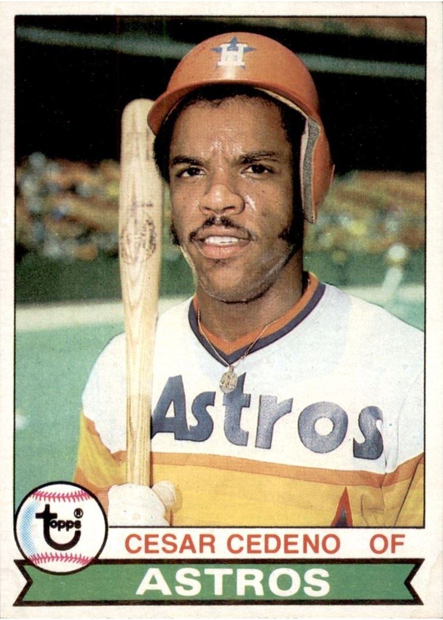 1979 Topps #570 Cesar Cedeno, Houston Astros