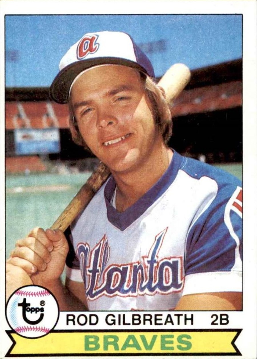 1979 Topps #572 Rod Gilbreath, Atlanta Braves