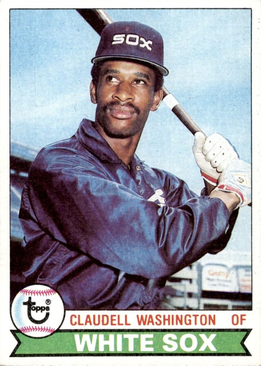 1979 Topps #574 Claudell Washington, Chicago White Sox