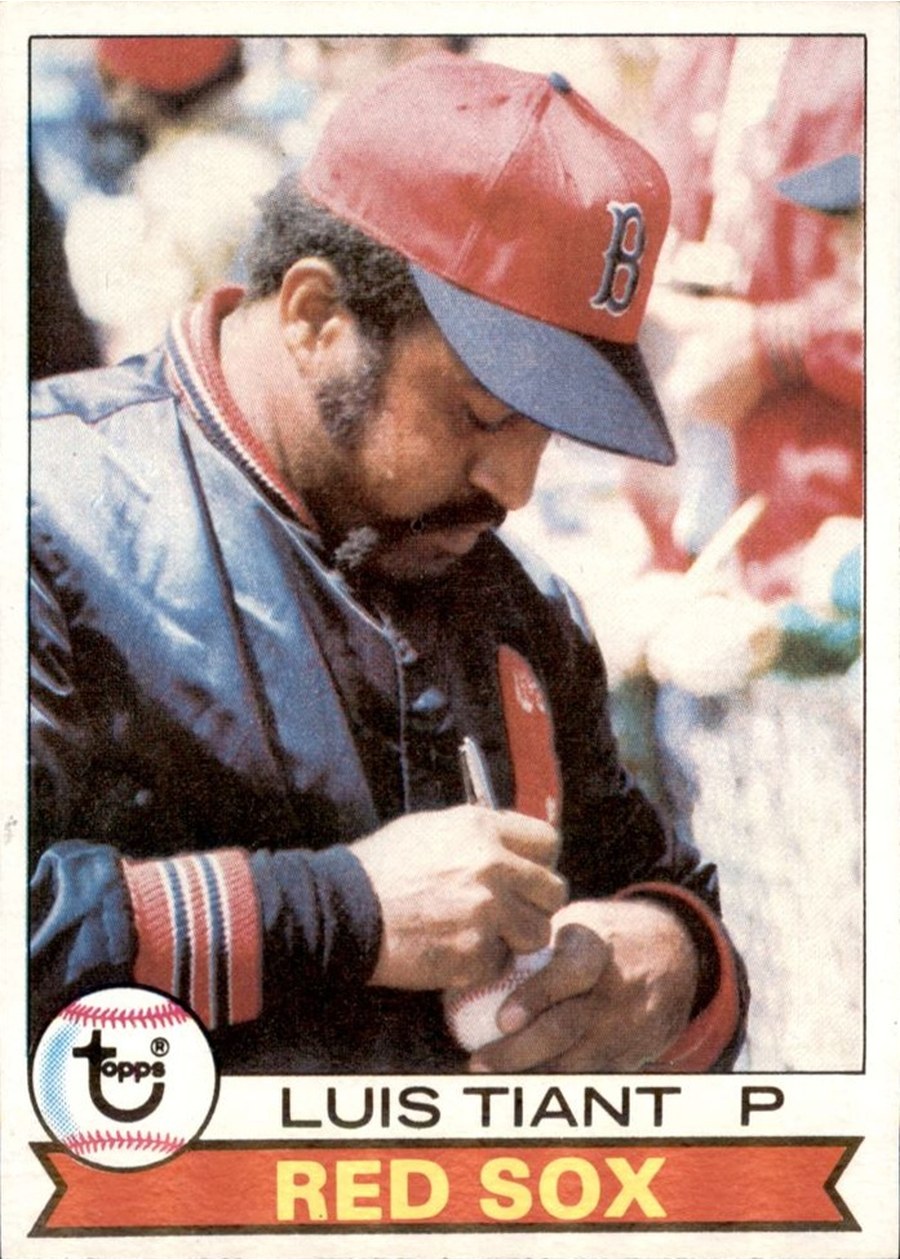 1979 Topps #575 Luis Tiant, Boston Red Sox