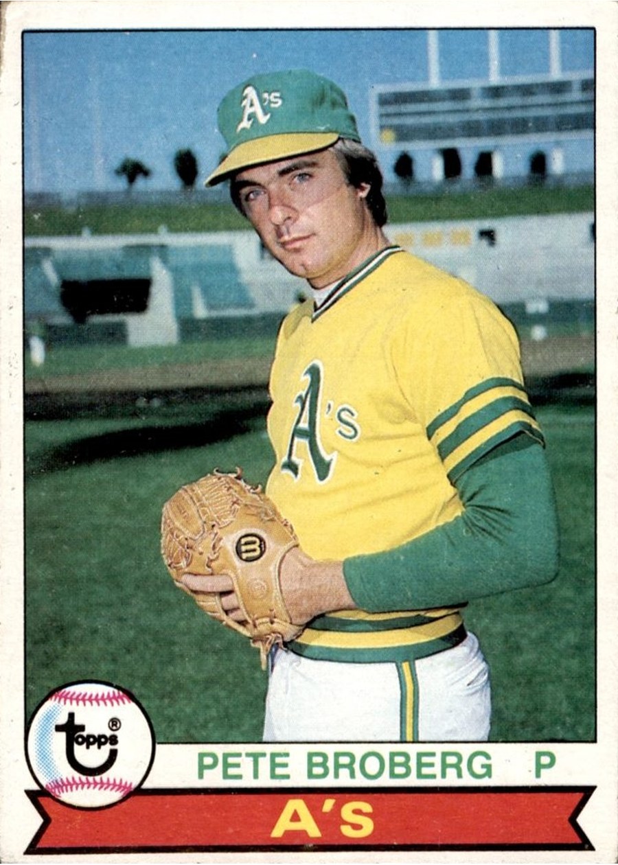 1979 Topps #578 Pete Broberg, Oakland Athletics