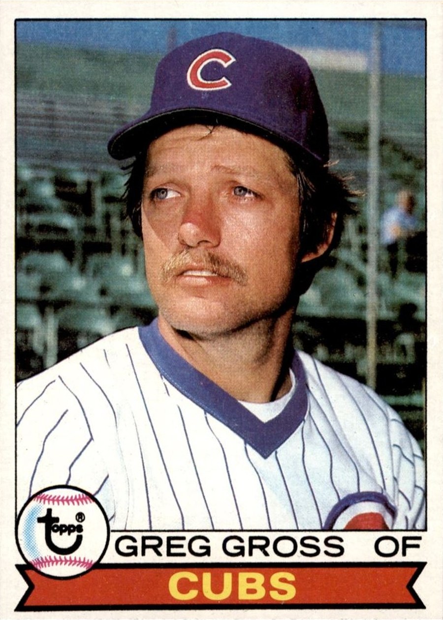 1979 Topps #579 Greg Gross, Chicago Cubs