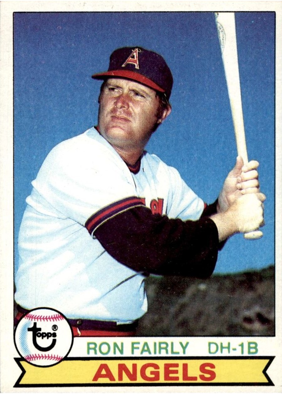 1979 Topps #580 Ron Fairly, California Angels