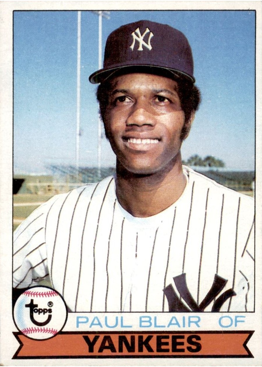 1979 Topps #582 Paul Blair, New York Yankees