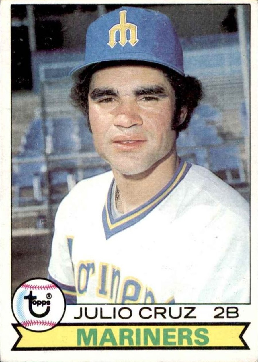 1979 Topps #583 Julio Cruz, Seattle Mariners