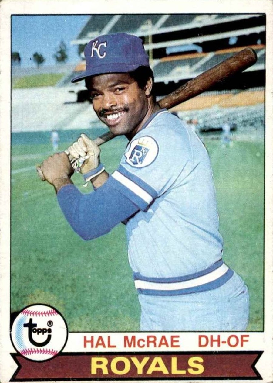 1979 Topps #585 Hal McRae, Kansas City Royals