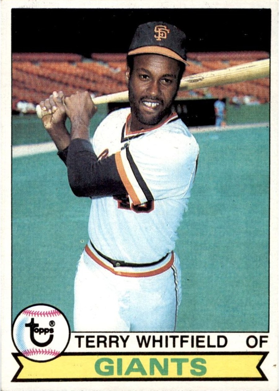 1979 Topps #589 Terry Whitfield, San Francisco Giants
